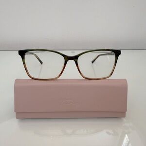 Like New Kate Young for Tura Eyeglasses Frames MOD K338 Cat Eye 55-16-145